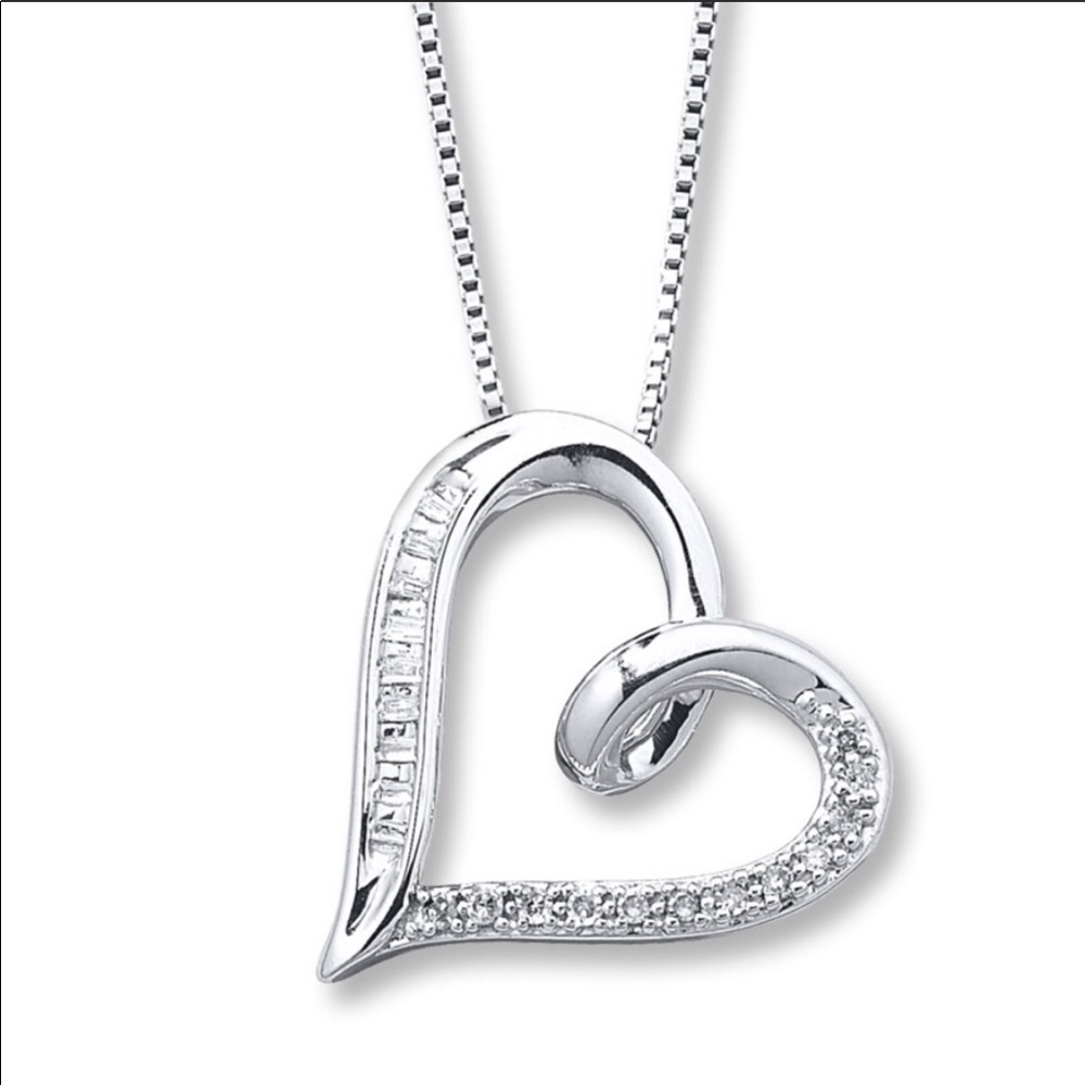 Kay Jewelers heart necklace